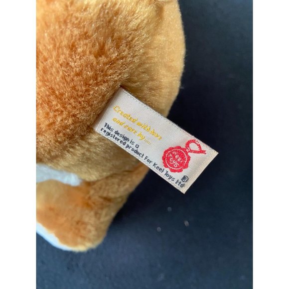 plush Keel Toys big eye‎ tiger cuddly plush 10" - Picture 9 of 11